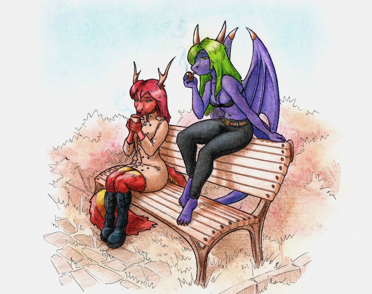ewgengster - Color and Sketch Pinups page 3 full