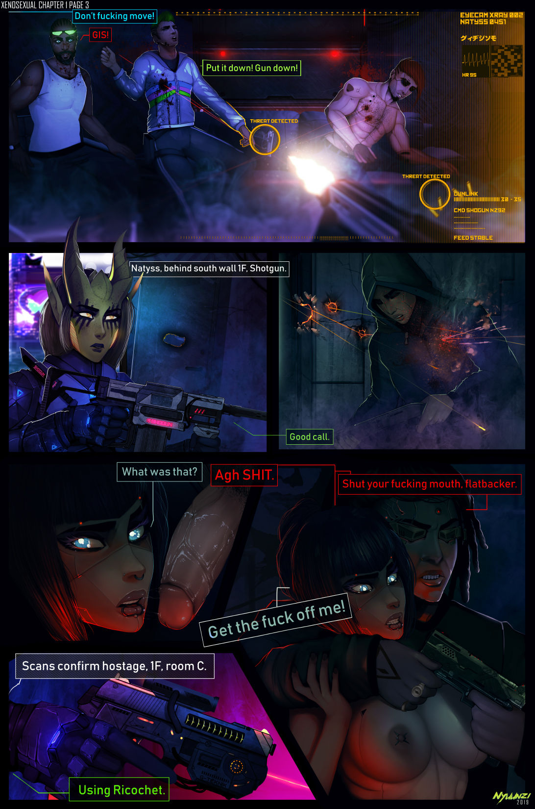 Xenosexual Comic page 4 full