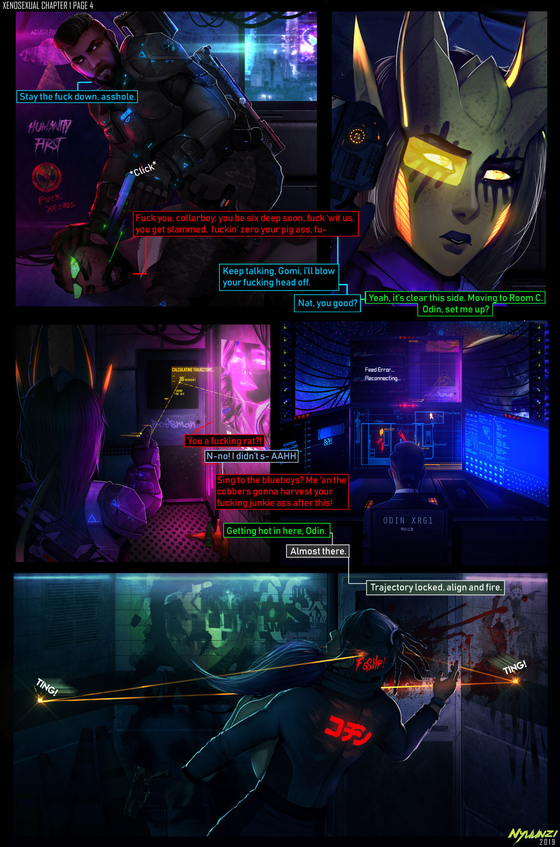 Xenosexual Comic page 5 full