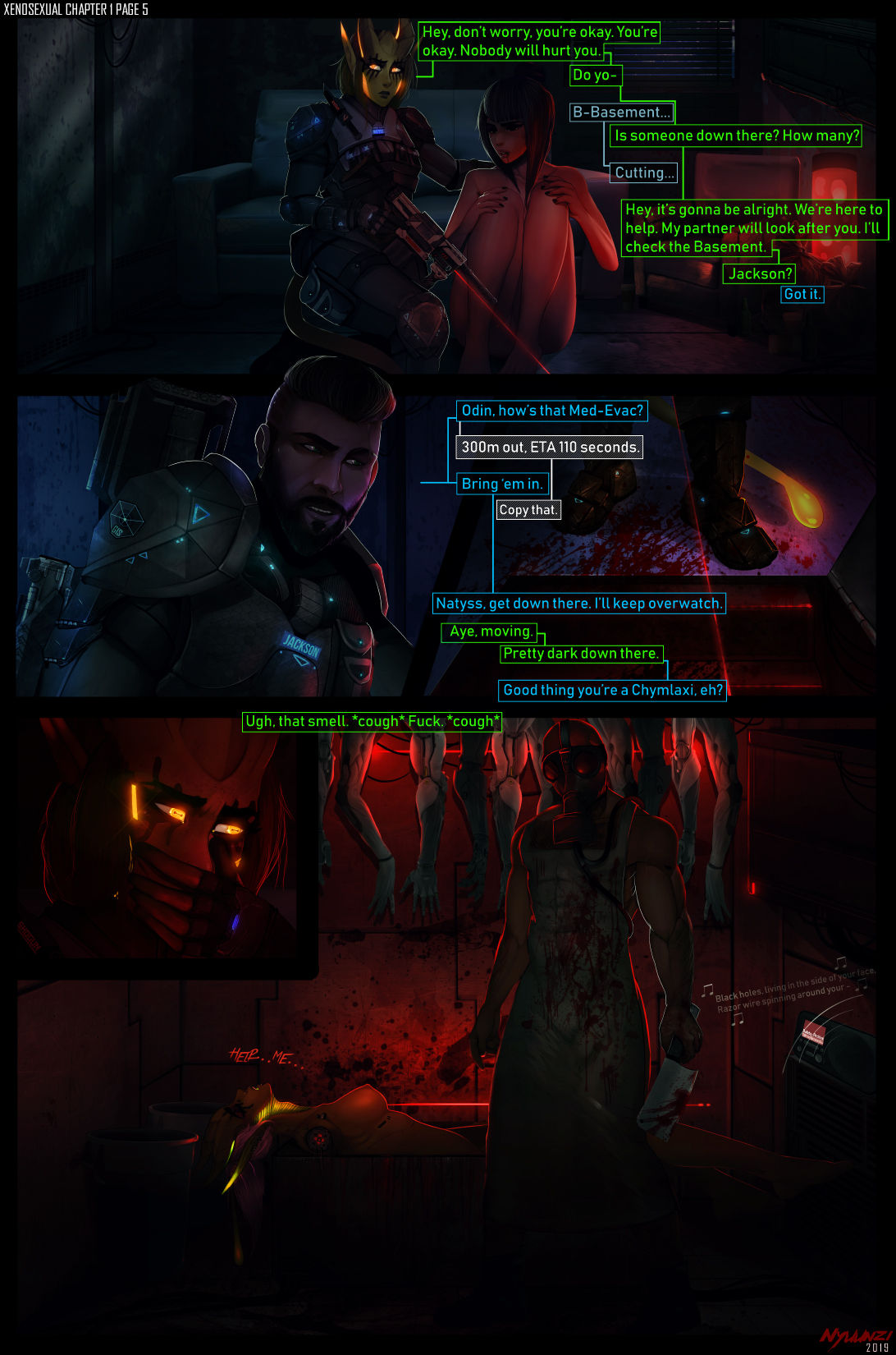 Xenosexual Comic page 6 full