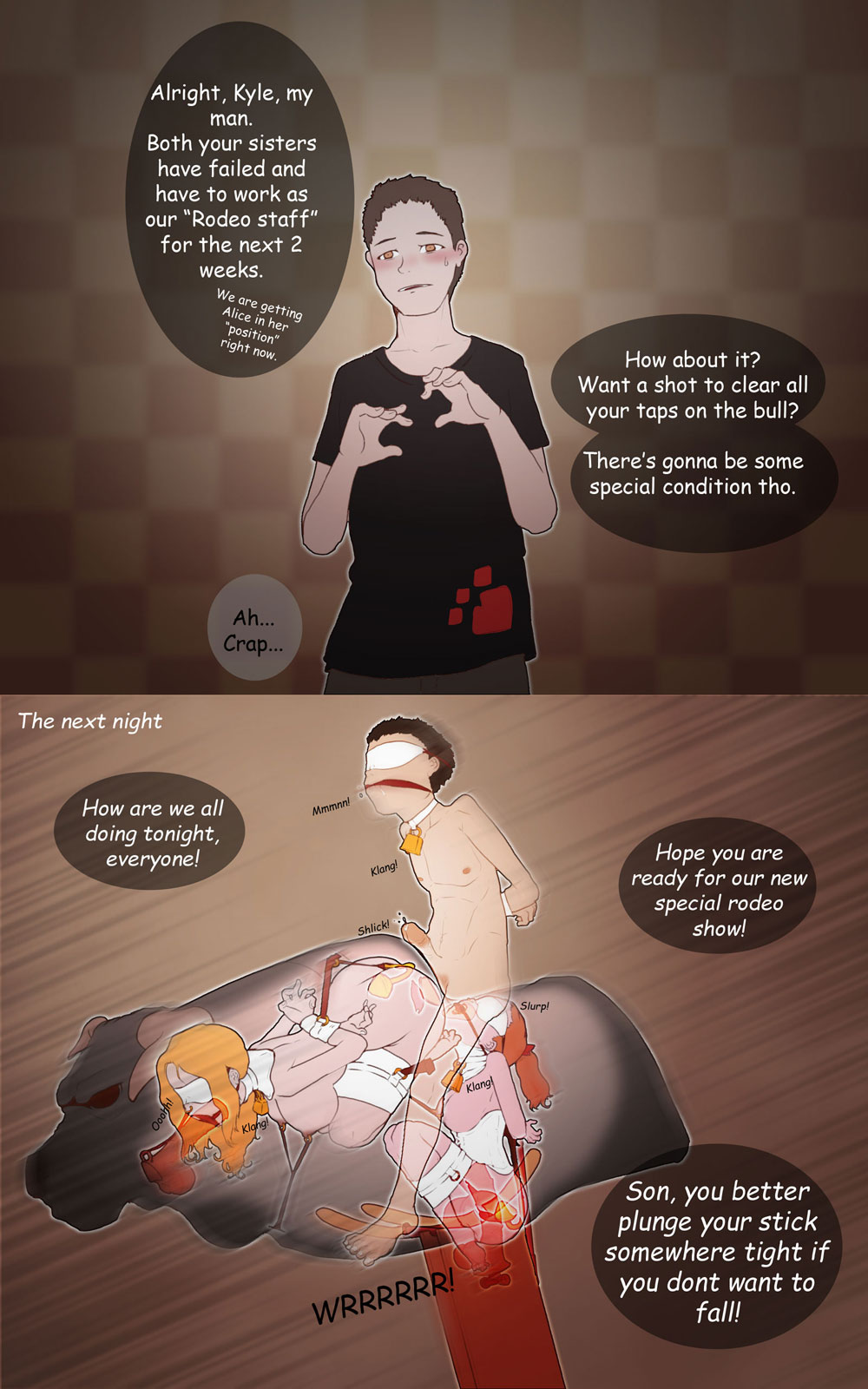 Concealed: Rodeo Machine page 3 full
