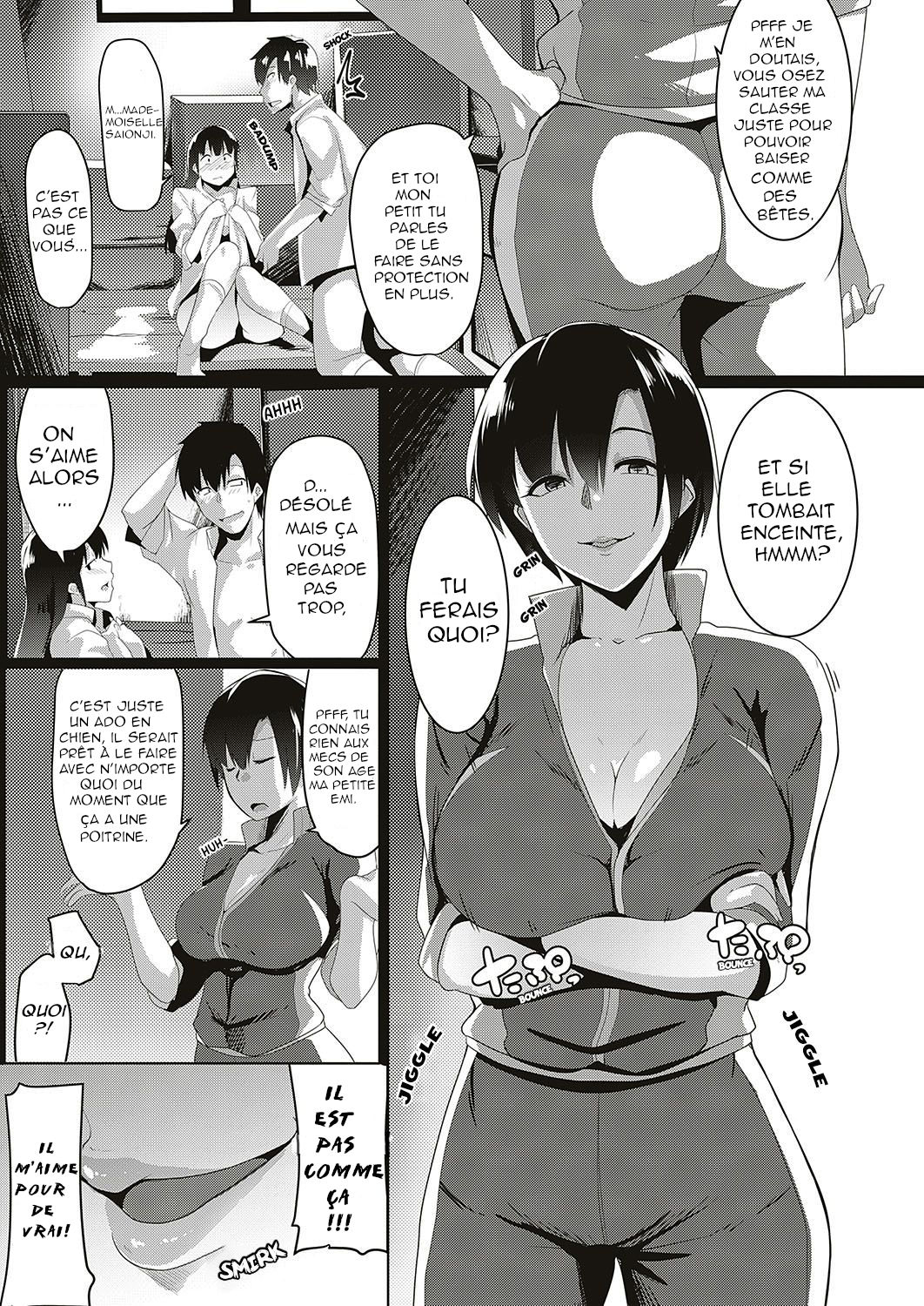 Taiiku Kyoushi wa Netori Jouzu | La prof de gym s'y connait pour détruire les couples page 3 full