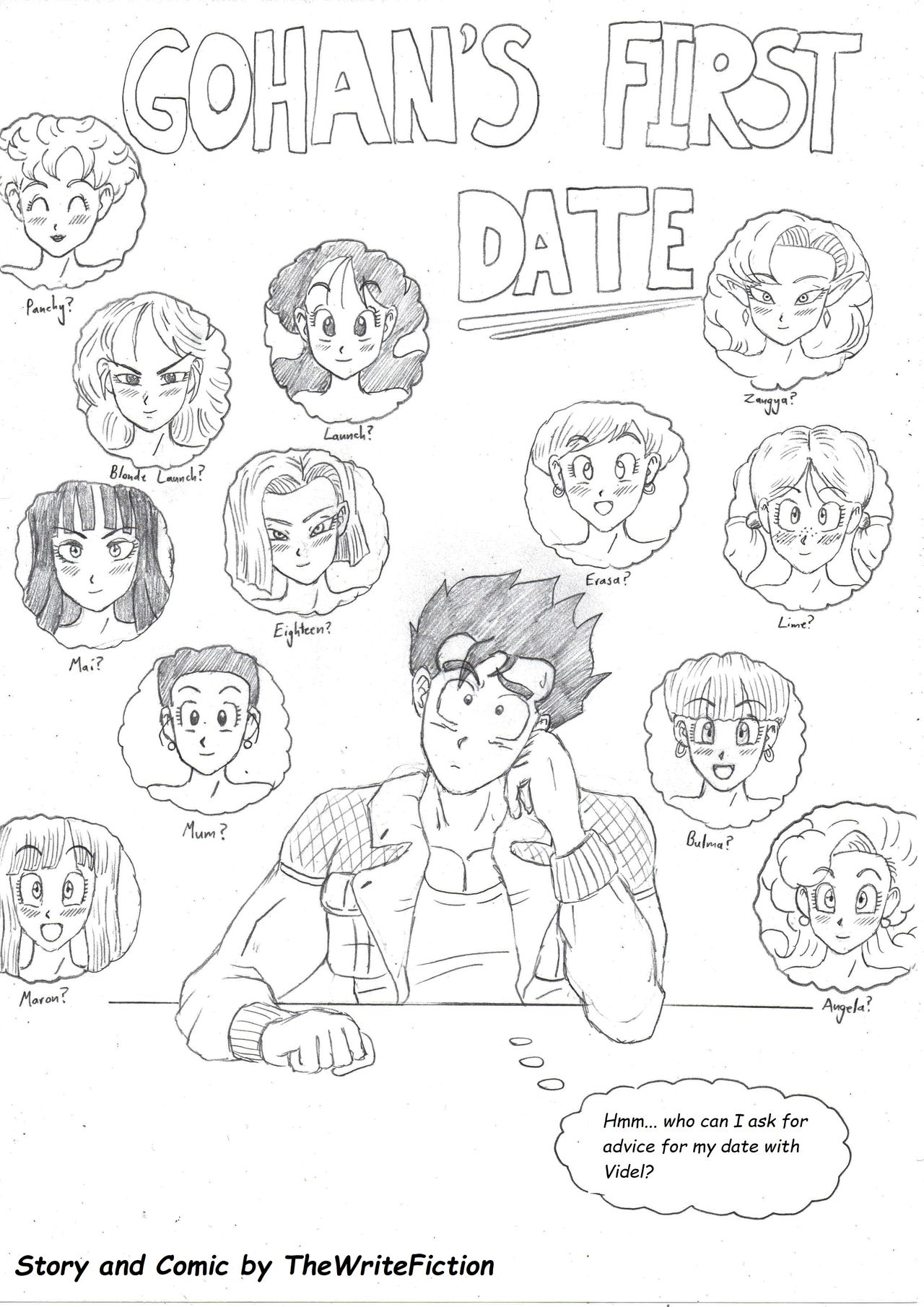 Gohan's First Date page 1 full