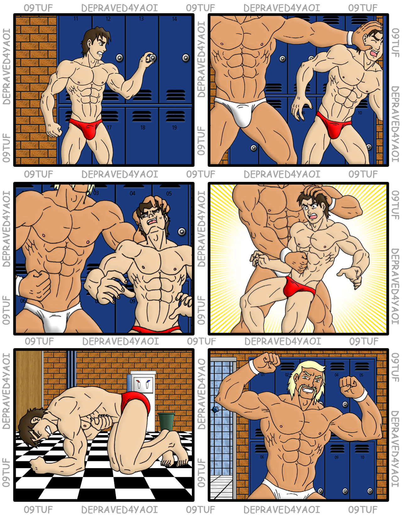 Scott and the Wrestling Promoter. page 4 full