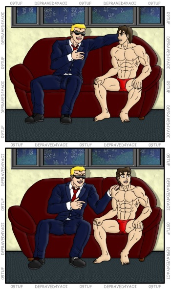 Scott and the Wrestling Promoter. cover