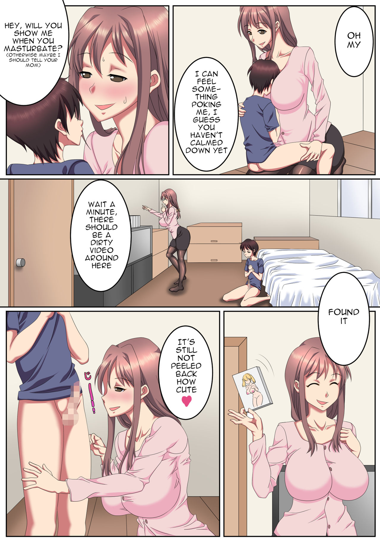 Oba-san-chi ni Azukerareta Boku. page 7 full