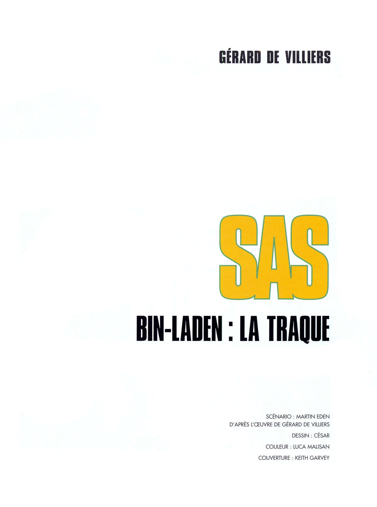 S.A.S. - T04 - Bin-Laden : la Traque page 3 full
