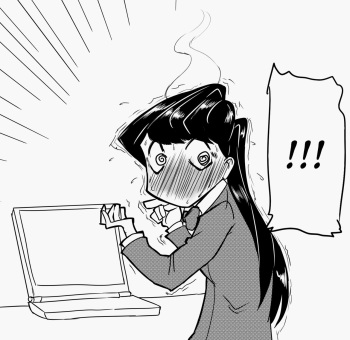 Komi-san Comics cover