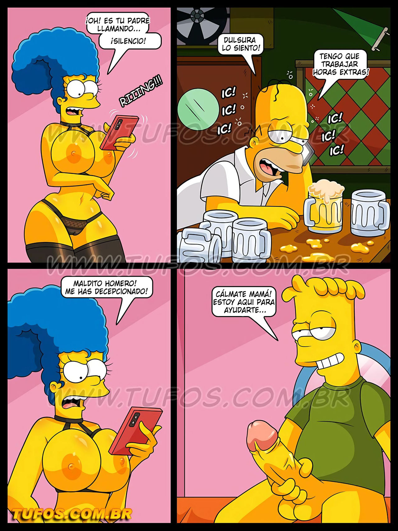 El Desfile de Bragas – Los Simpsons XXX page 6 full