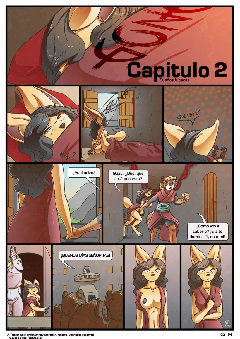 A Tale of Tails: Capitulos 2 Sueños Fugaces page 1 full