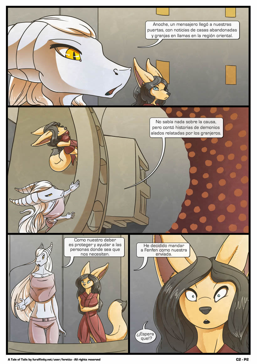 A Tale of Tails: Capitulos 2 Sueños Fugaces page 2 full