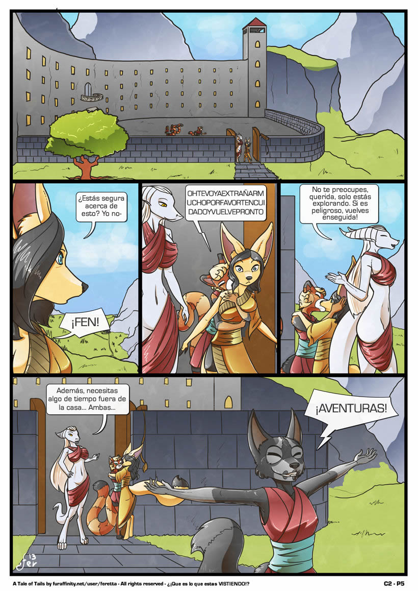 A Tale of Tails: Capitulos 2 Sueños Fugaces page 5 full