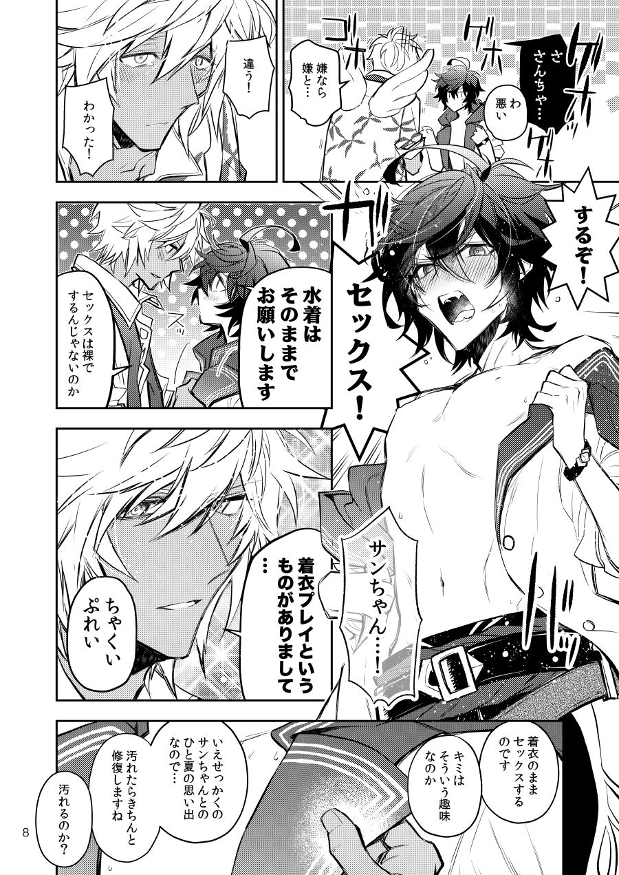 Sex Shinai to Derarenai Heya nara Sex suru no ga Tokusaku nano dewa? page 6 full