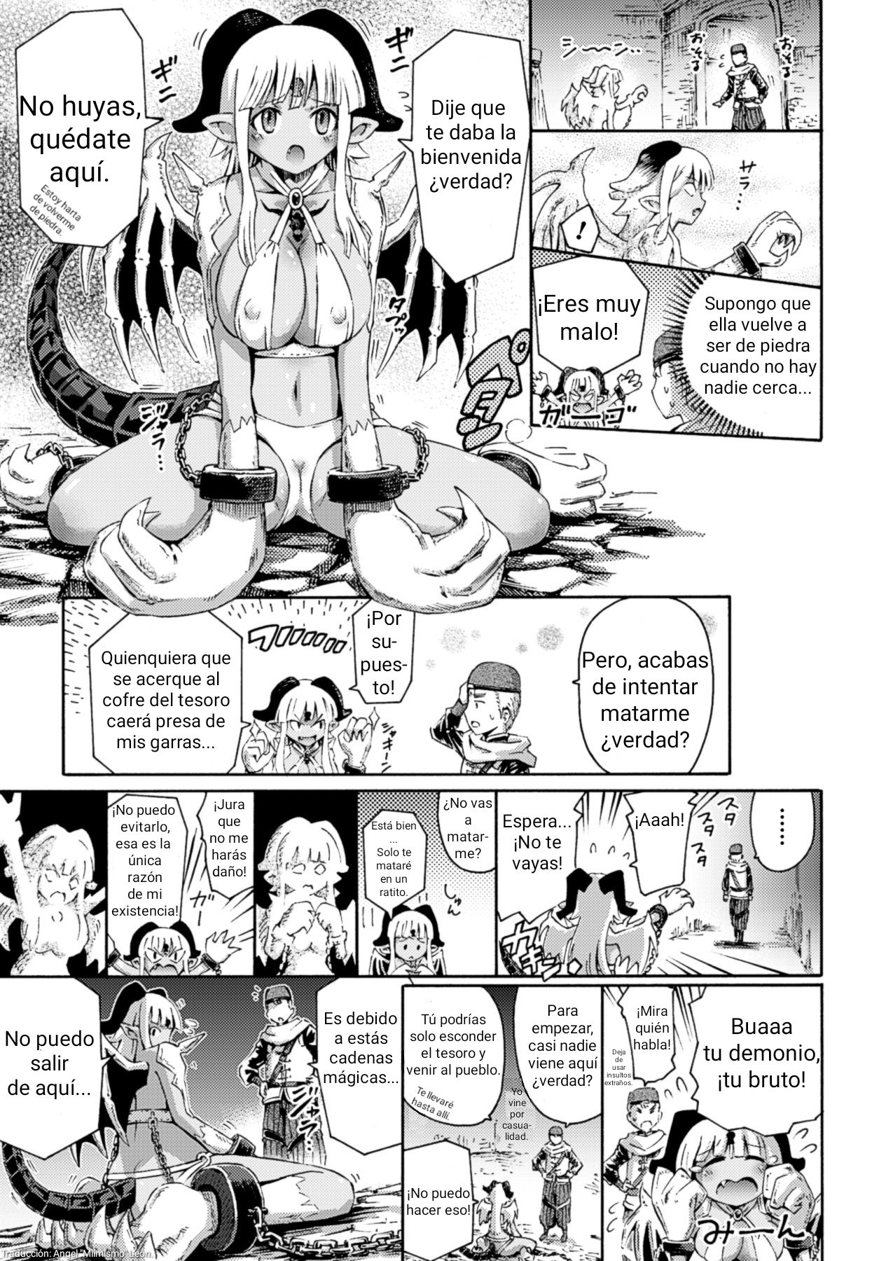 Takarabako ni wa Gargoyle | Una gárgola en el cofre del tesoro page 3 full