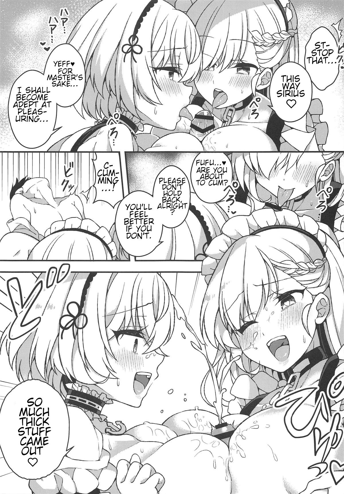 Belfast to Sirius ni Mainichi Kyousei Osewa Sareru Hanashi page 10 full