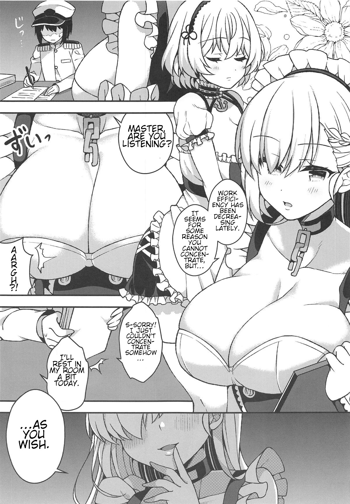 Belfast to Sirius ni Mainichi Kyousei Osewa Sareru Hanashi page 4 full