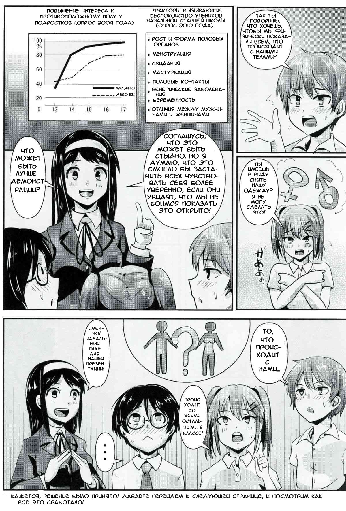 Hokentaiiku Gakushuu Note ~Group Work Hen~ | Семинар здоровья по теме секс и половое созревание для старшеклассников page 6 full