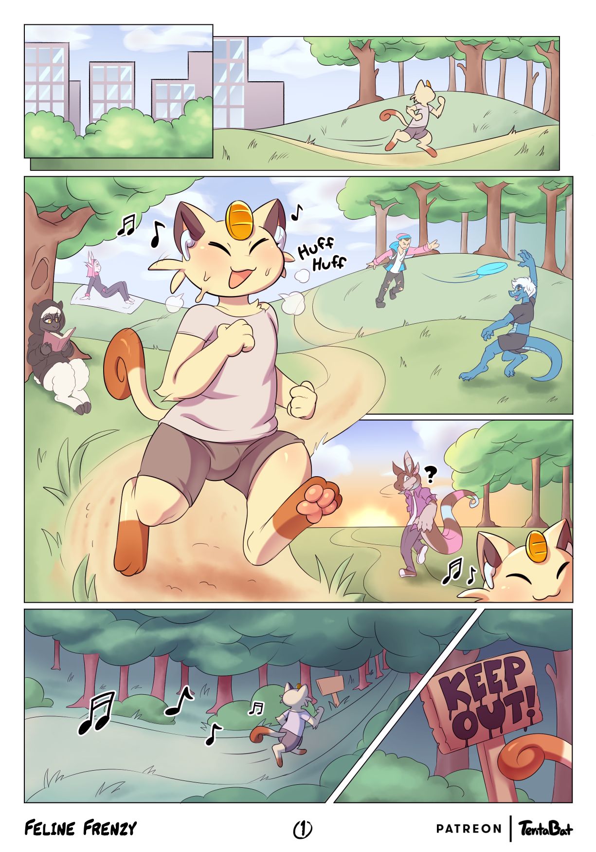 Feline Frenzy page 2 full