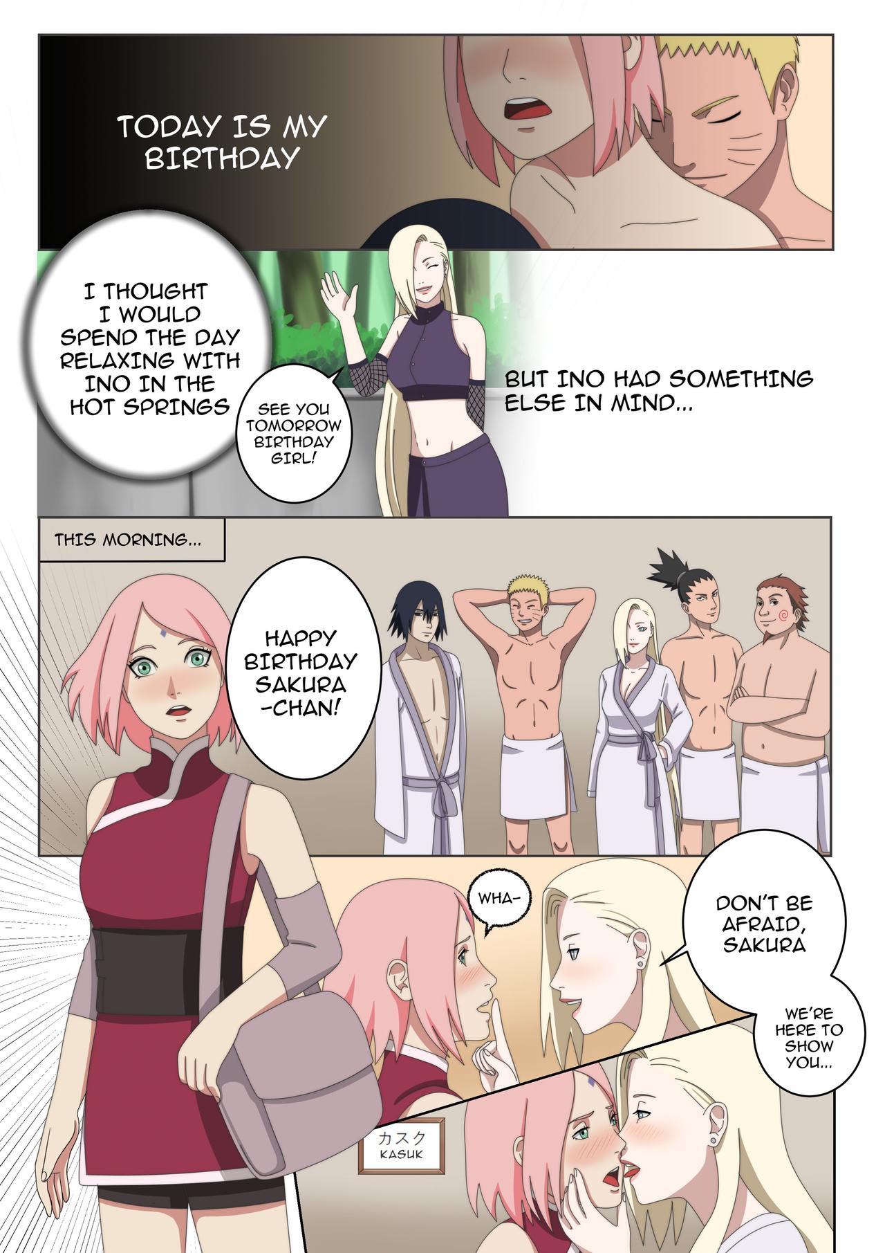Sakura's Birthday page 1 full