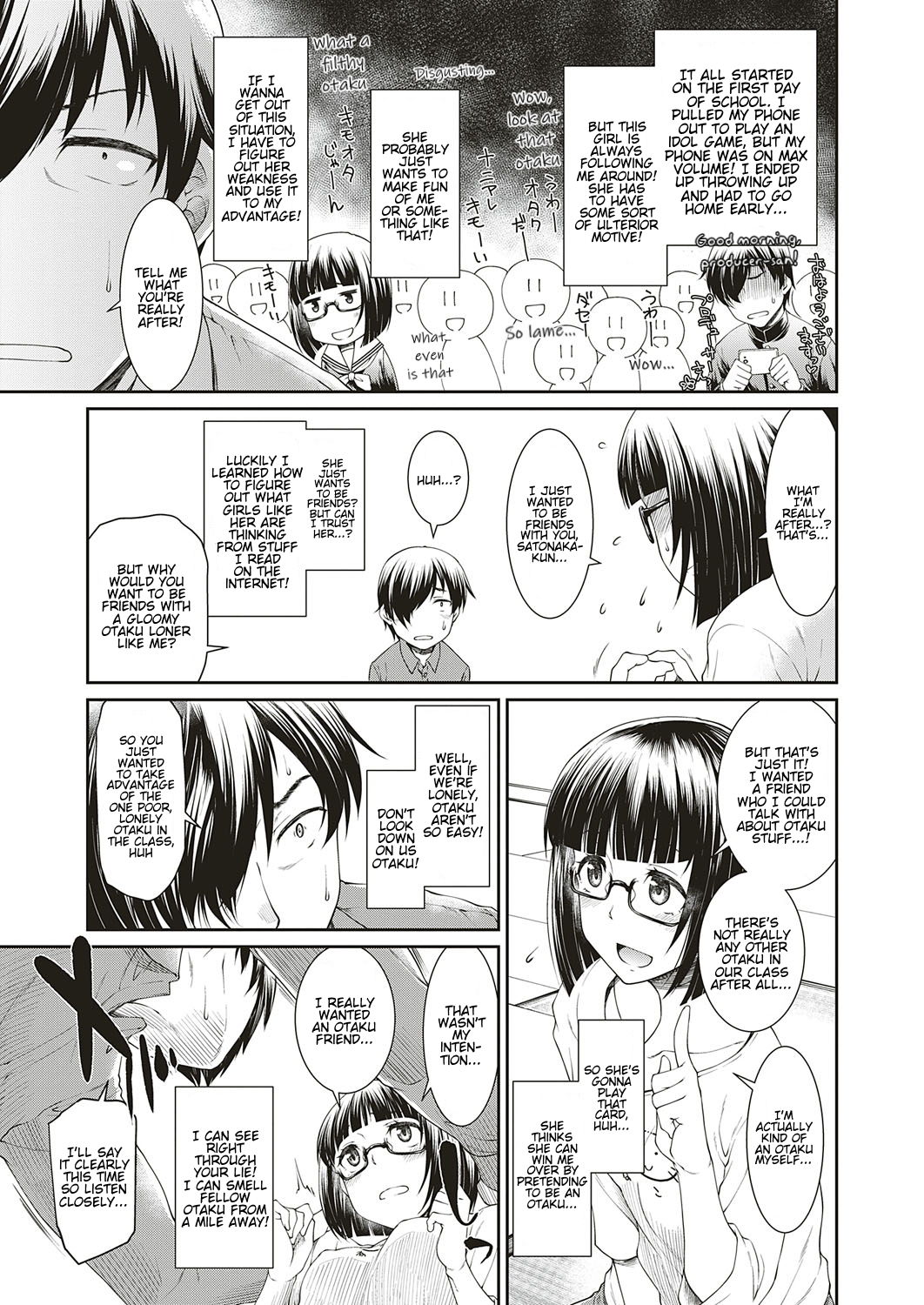 Otaku de Inkya no Ore ni Guigui Kuru Joshi ga Iru Ken page 3 full