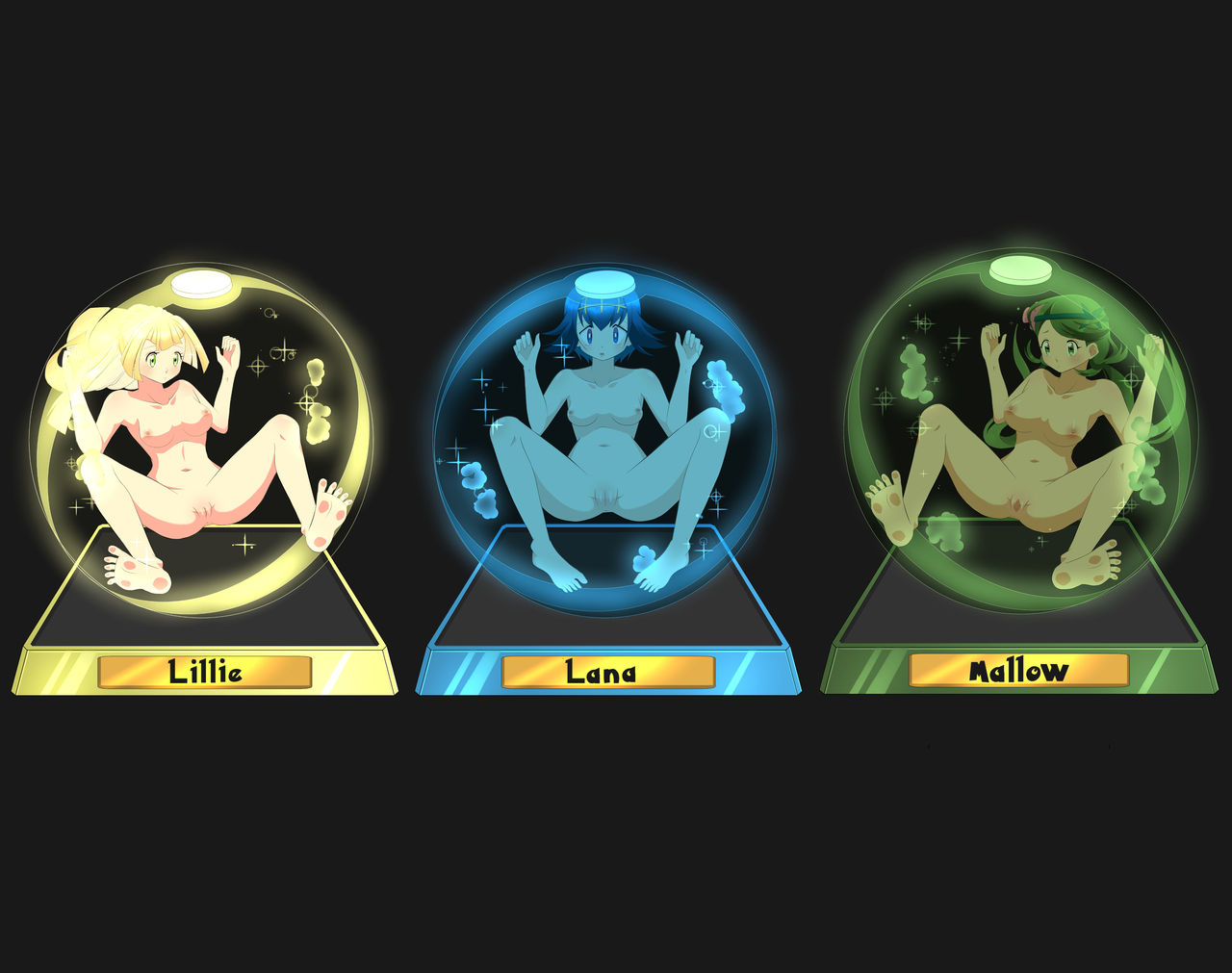 Pokegirls in Pokeballs page 9 full