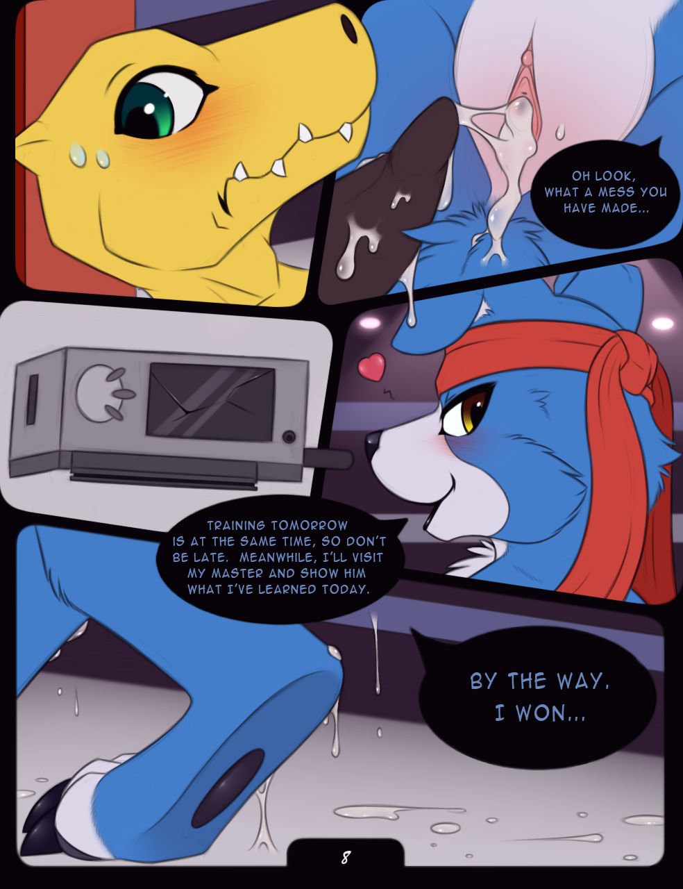 Midnight Training page 7 full