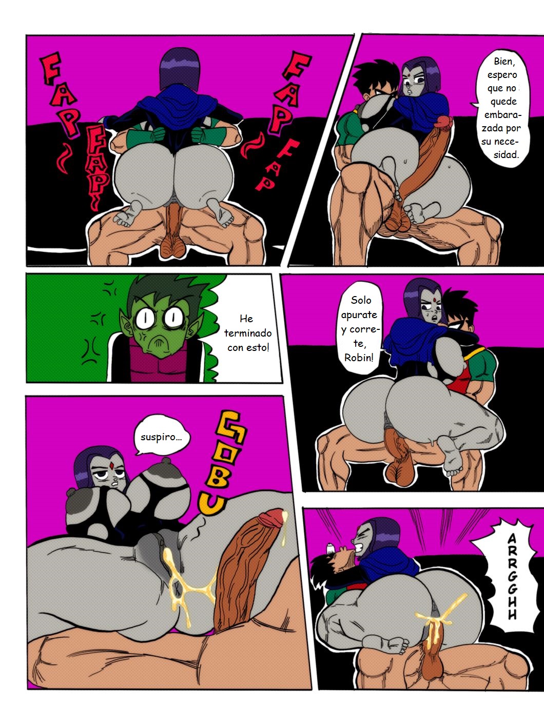 Teen Titans Relief page 7 full