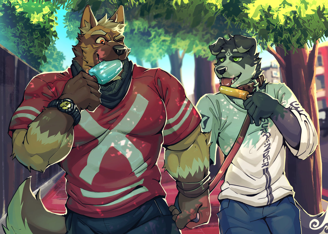 DOG DAY Artbook page 3 full