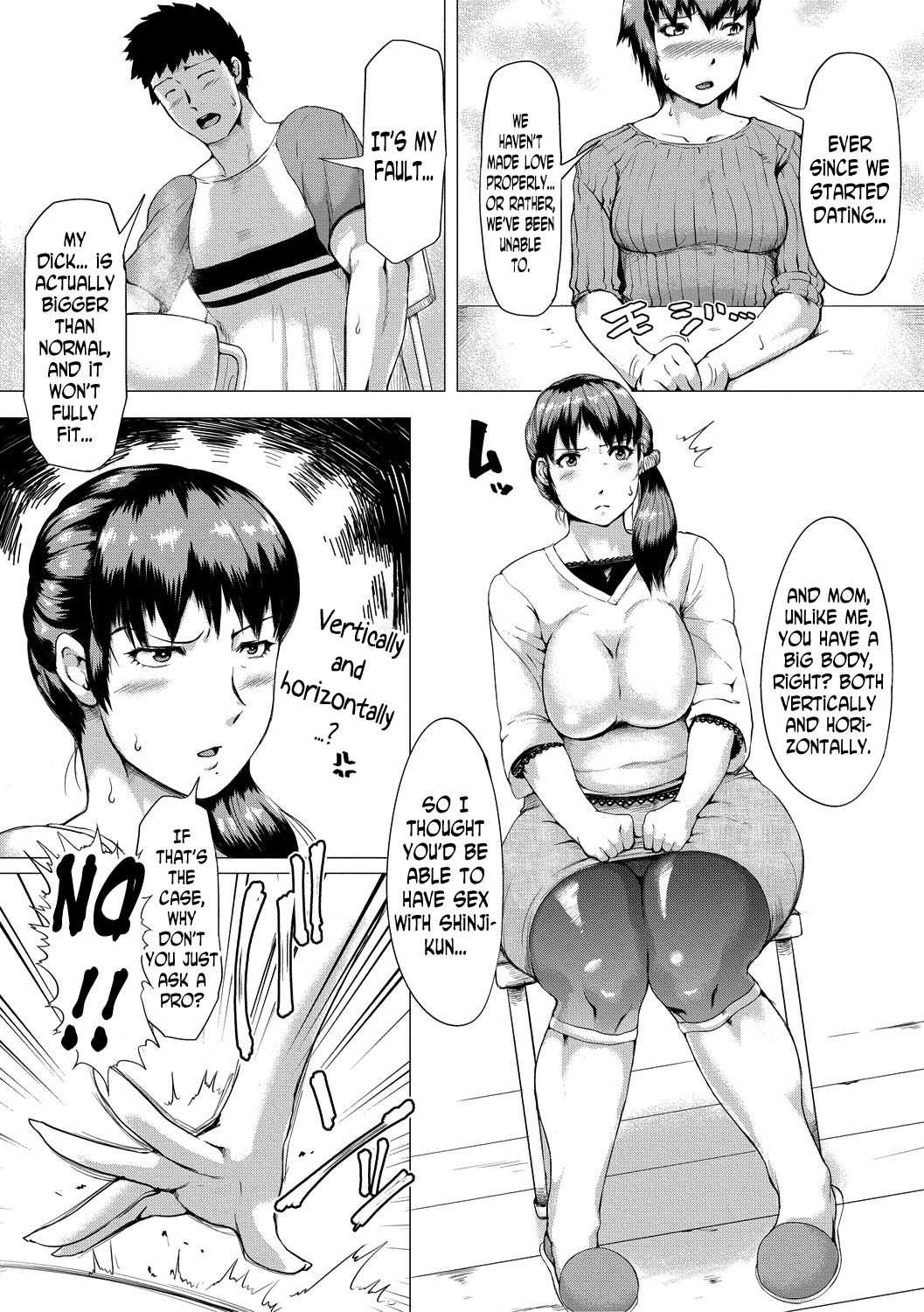 Gibo ga Haramu Made Zenpen | Until My Mother-in-Law is Pregnant Part One page 6 full