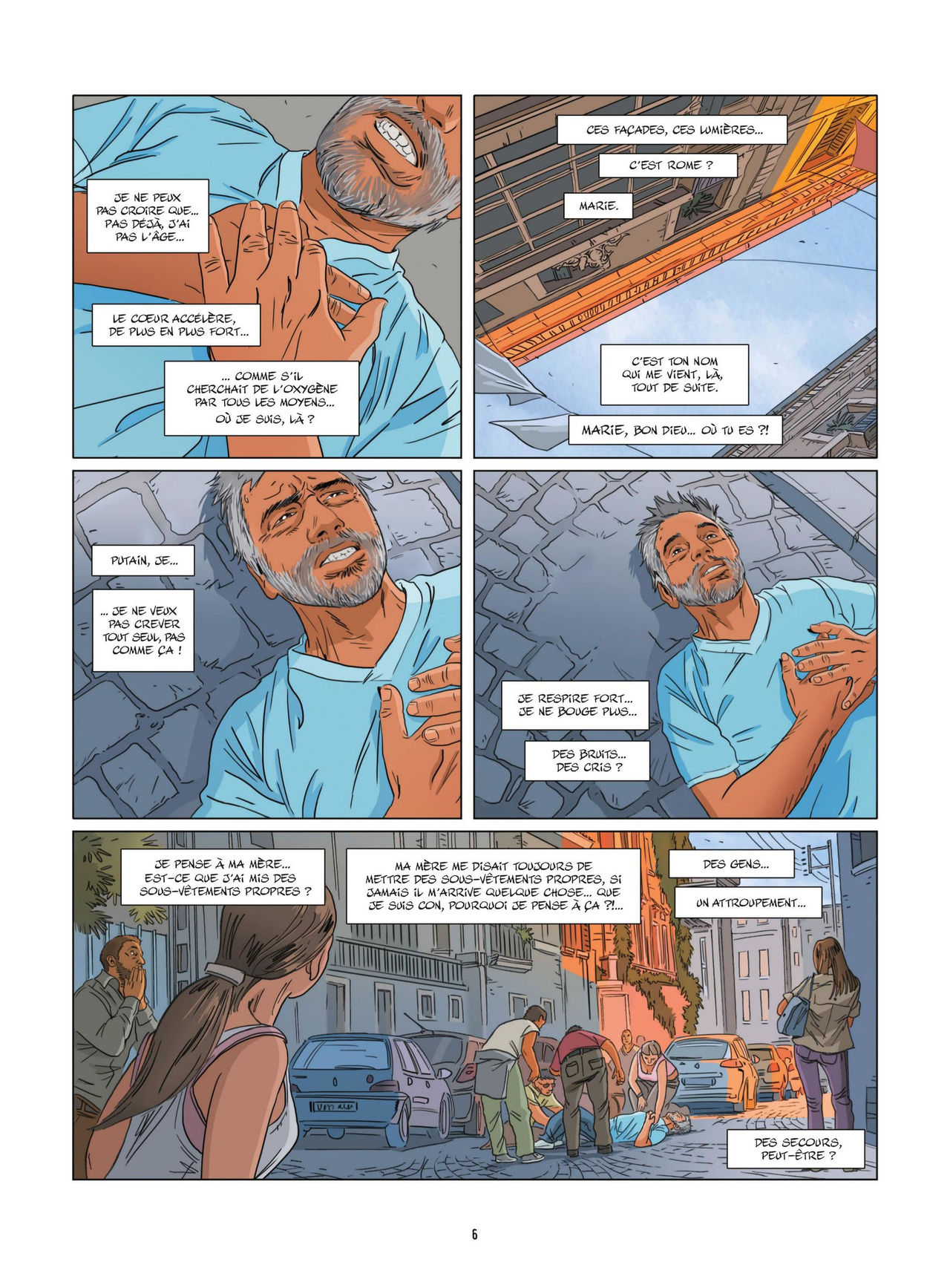 Une Nuit à Rome - T03 page 6 full