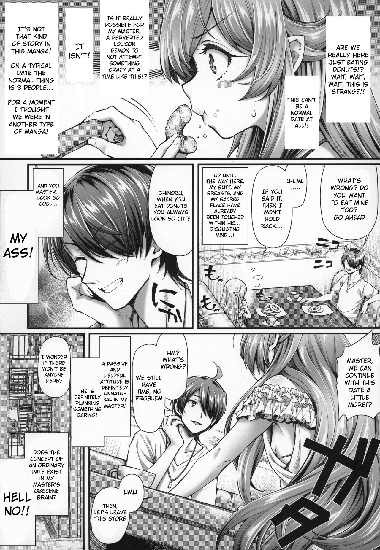 Pachimonogatari Part 18: Shinobu Date page 5 full