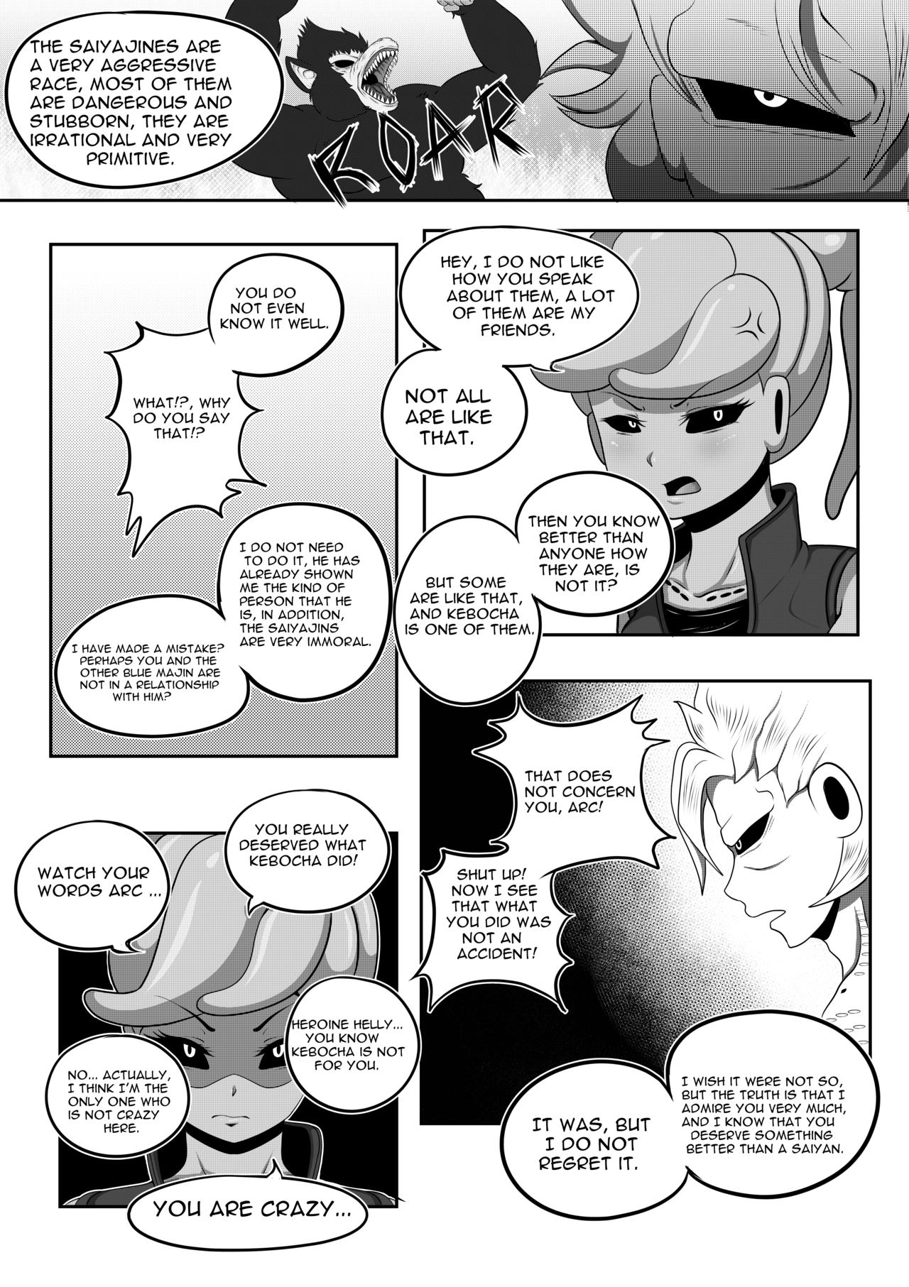 Dragon Ball Xenoverse - The Legendary Arc Fanservice page 8 full