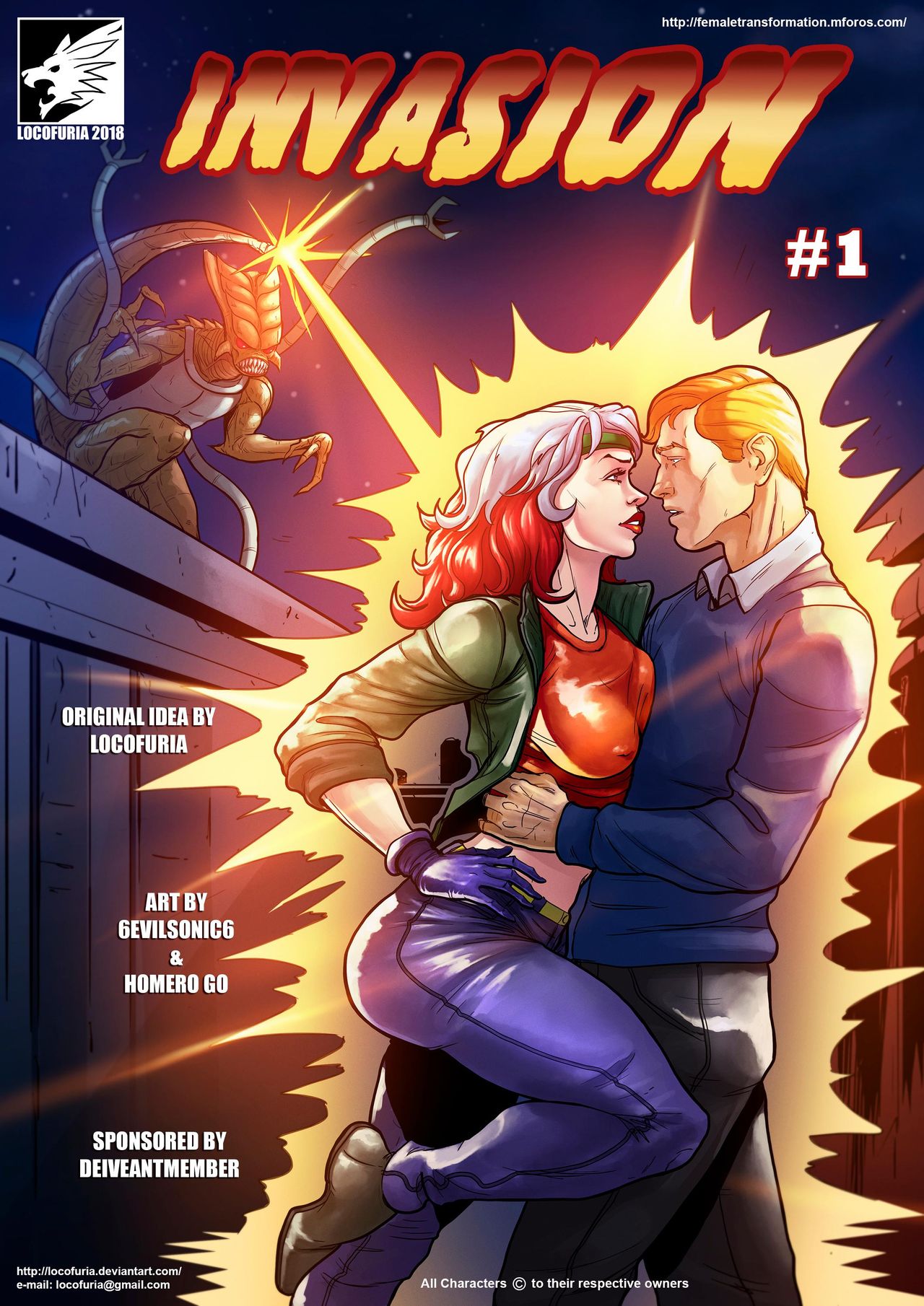 Invasion #1-2 page 1 full