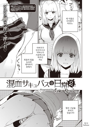Konketsu Succubus no Nichijou 2 | 혼혈 서큐버스의 일상 2 cover