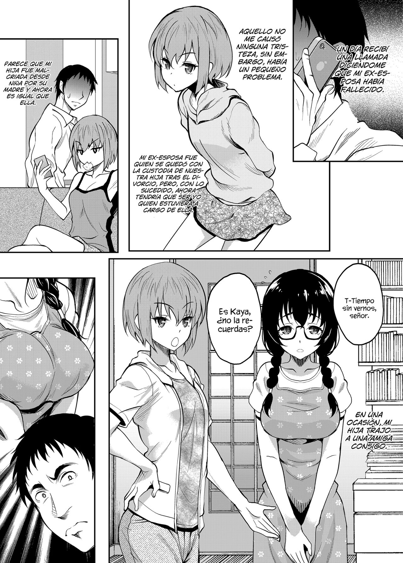 Intenté entrenar a la erótica, pero tímida amiga de mi hija para convertirla en mi saco de semen page 4 full