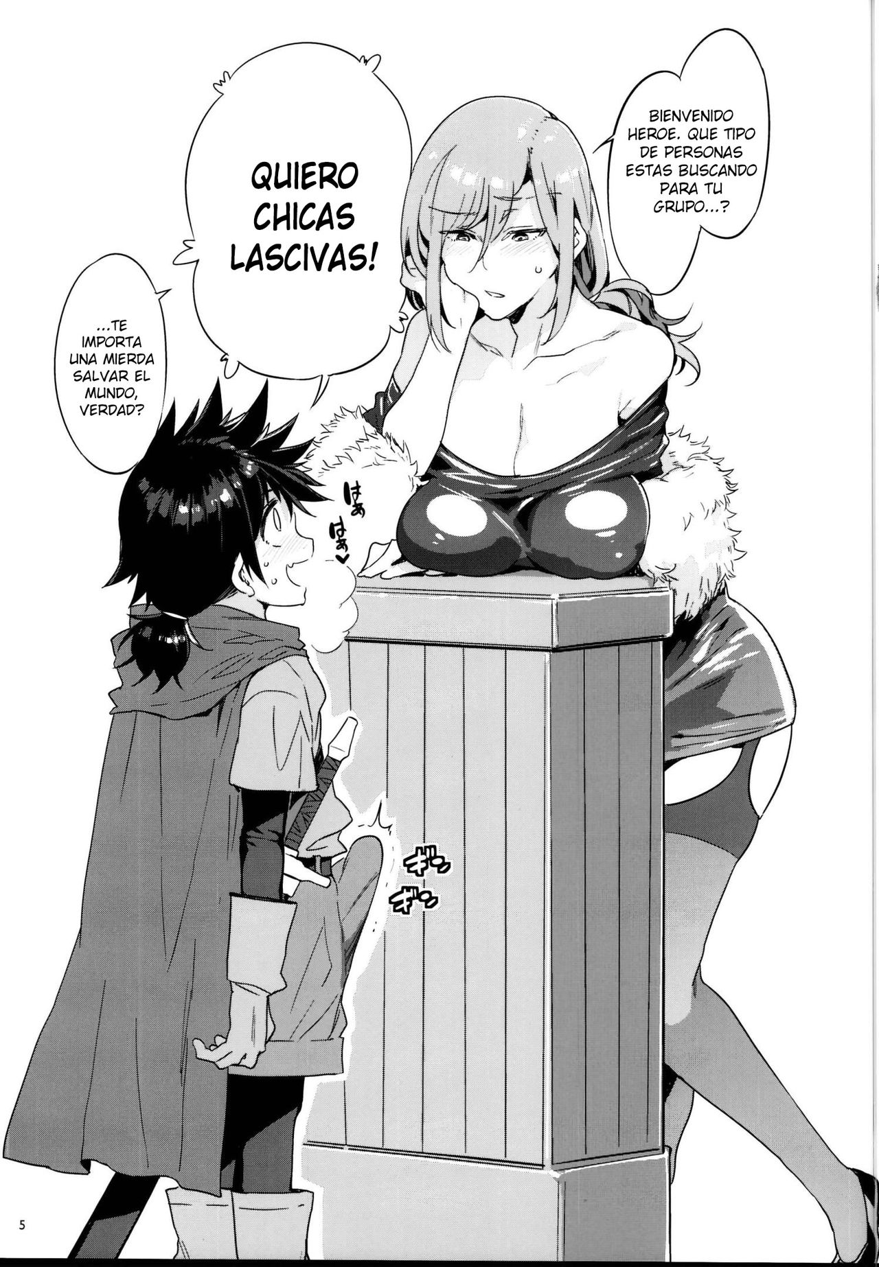 Seiyoku ni Shoujiki Sugiru Shota Yuusha page 2 full
