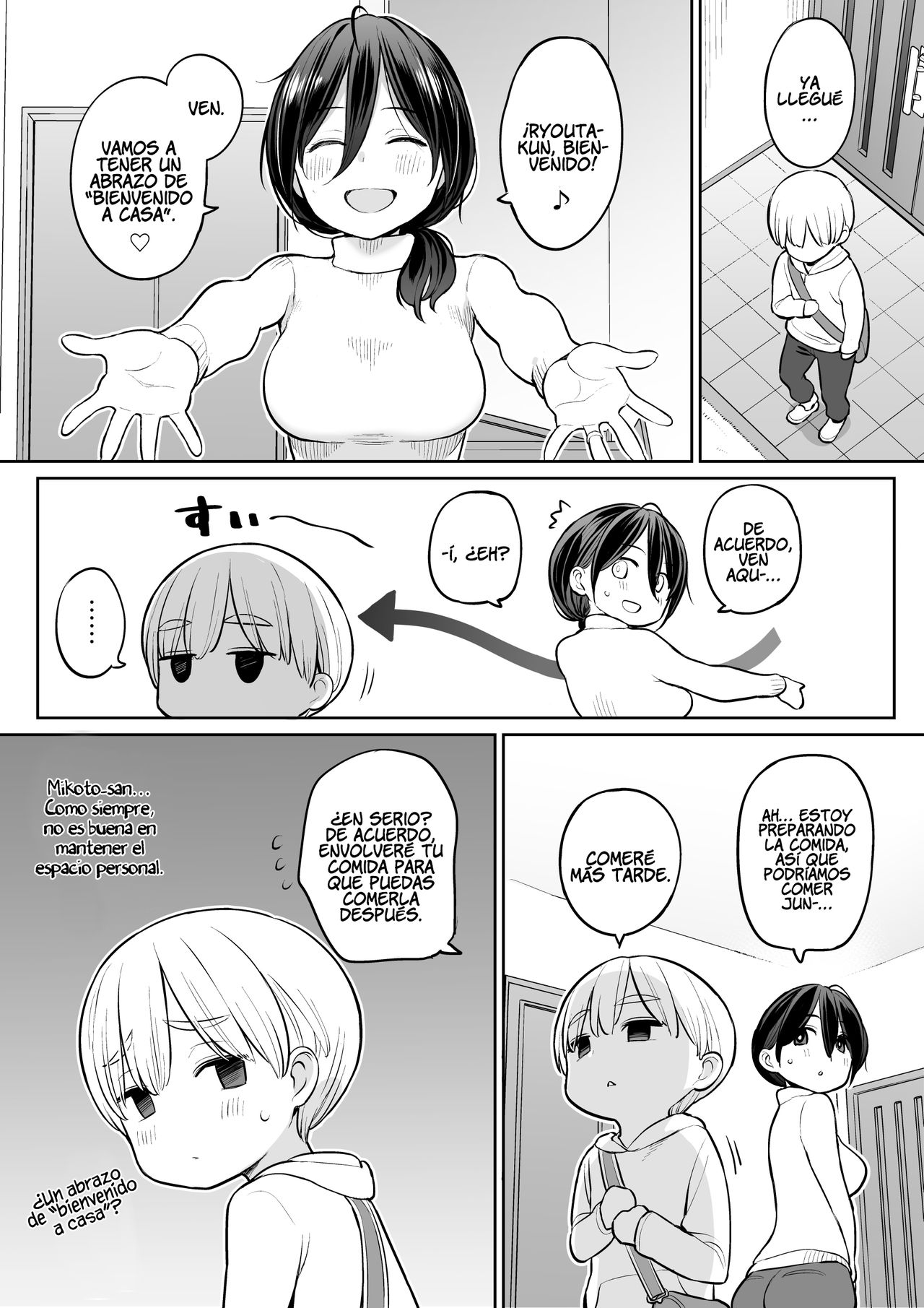 Okaa-san de Seitsuu Shichatta Ryouta-kun | Ryouta-kun Eyaculó por Primera vez Usando a su Mamá  =P666HF= page 2 full