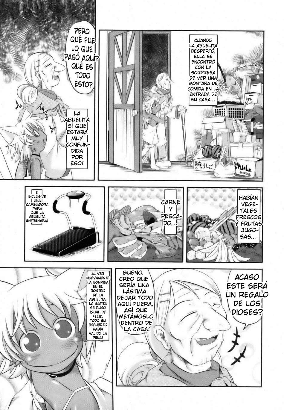 Baccha no Neko | La Gatita &amp; La Abuelita page 7 full