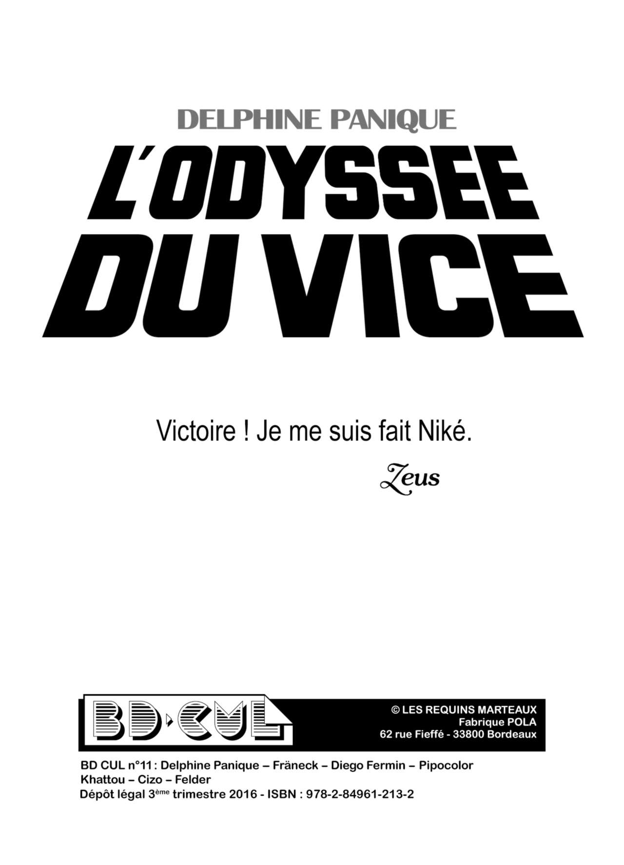 L'Odyssée du Vice page 2 full
