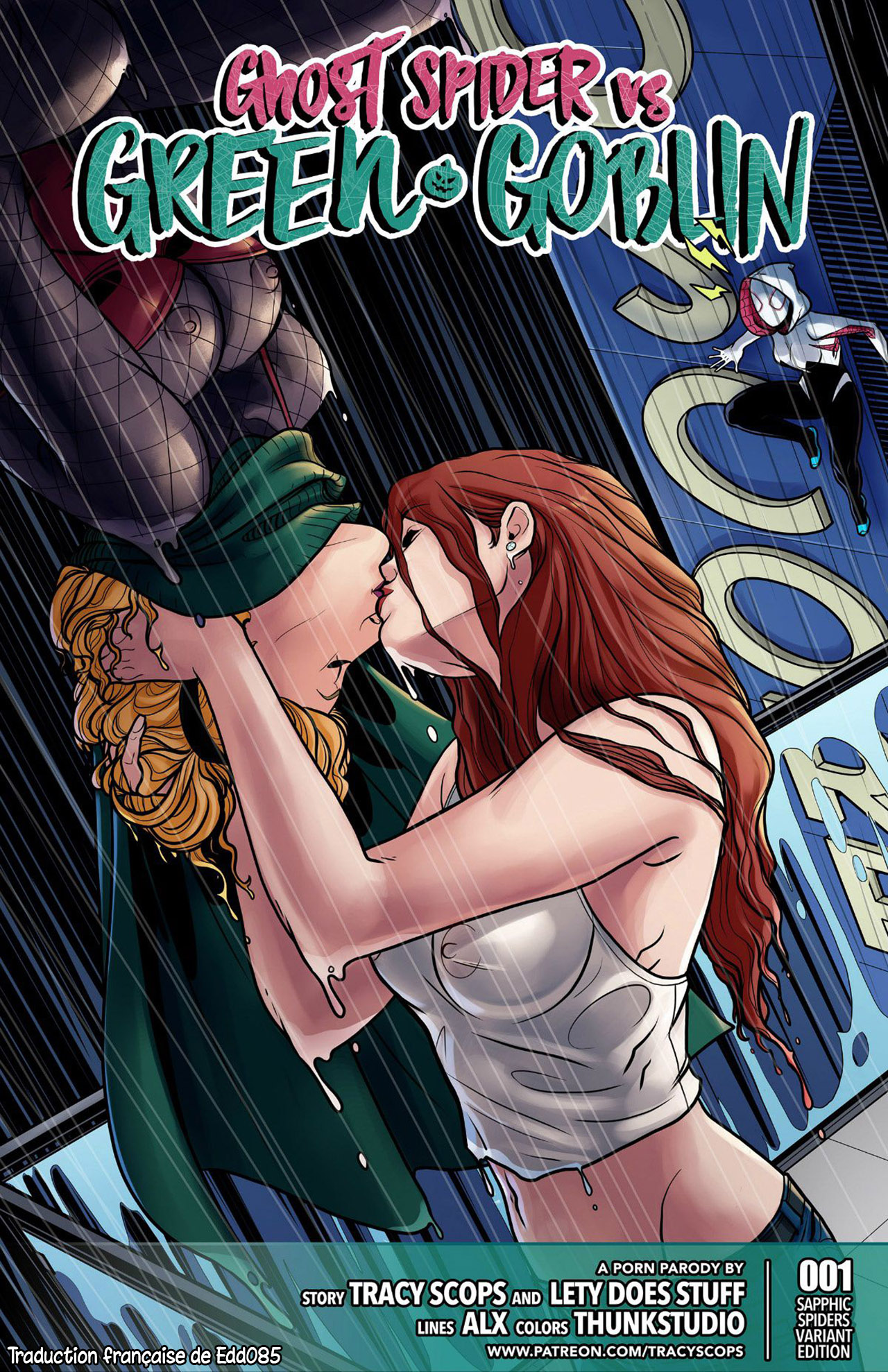 Ghost Spider VS. Green Goblin page 1 full