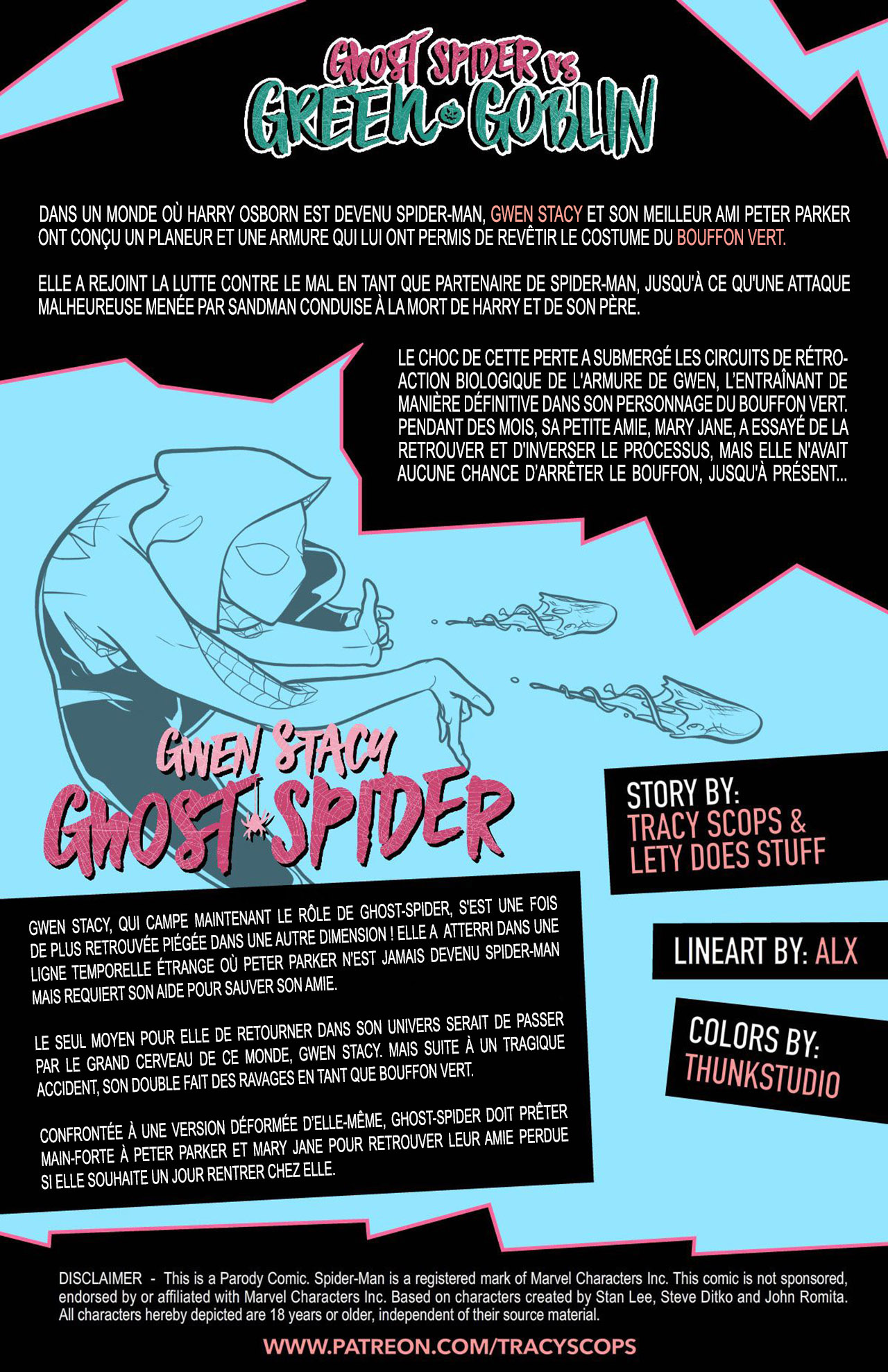 Ghost Spider VS. Green Goblin page 2 full