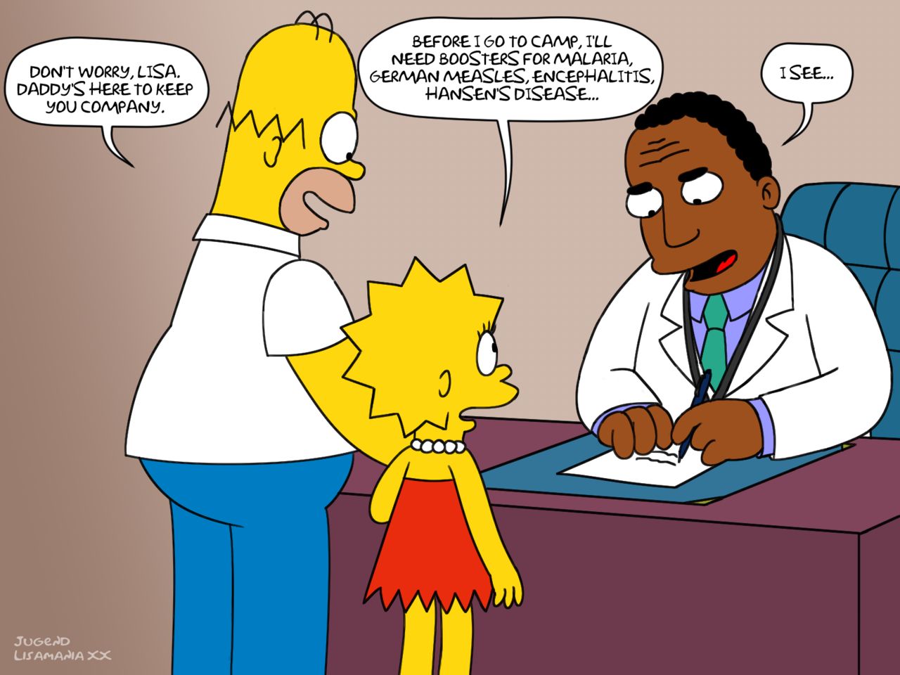 Lisa Goes to the Doctor page 2 full