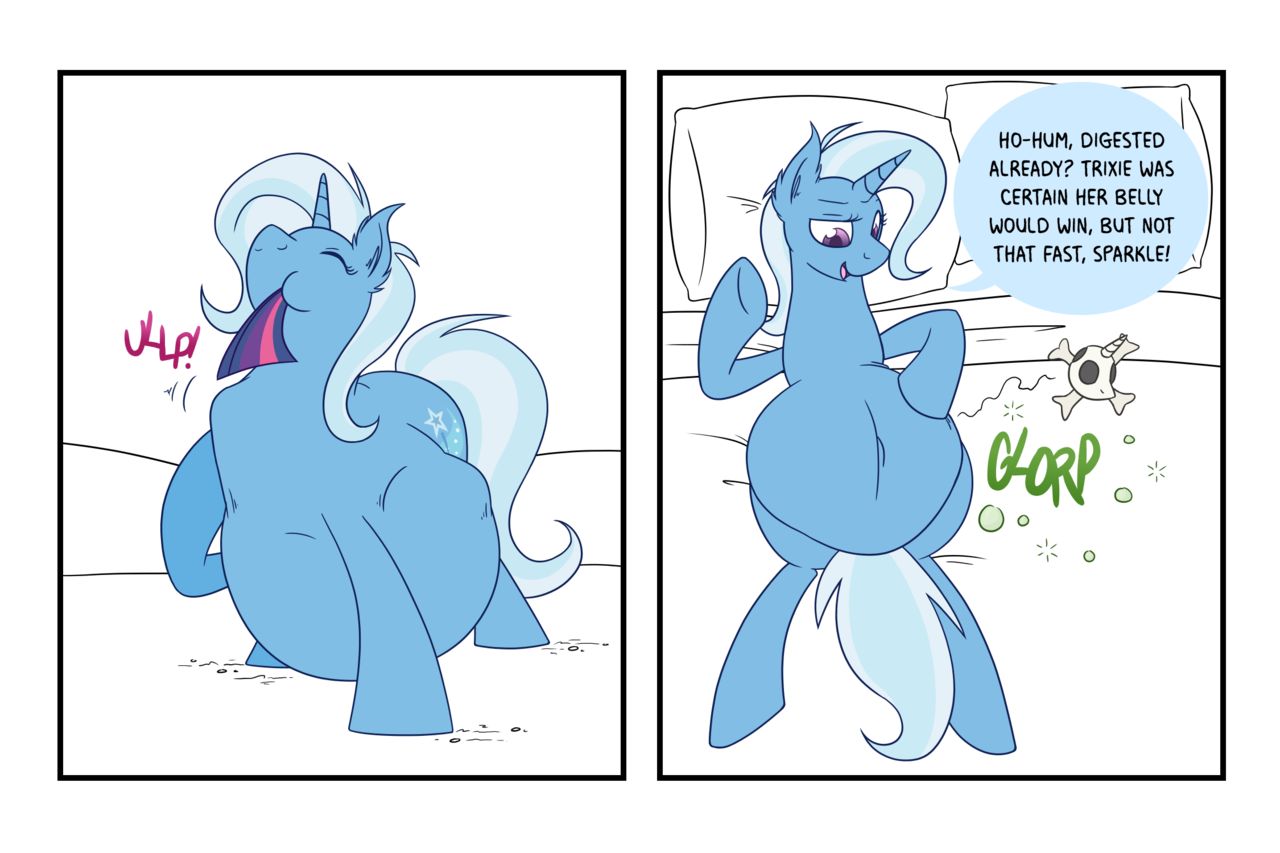Trixie, Sunset Shimmer, and Starlight Glimmer Vore Art Collection... page 9 full