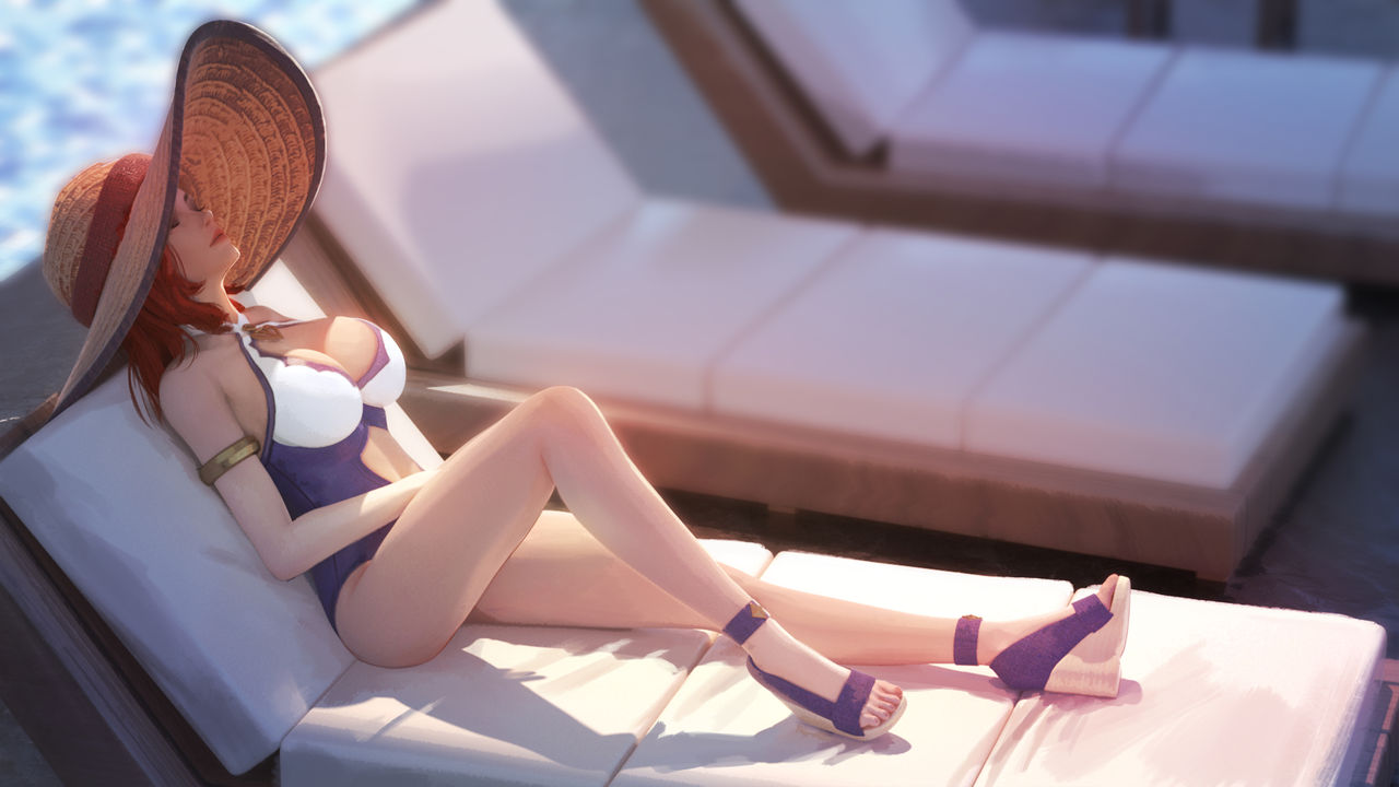 Pool Party Volume 1 - Miss Fortune Textless page 3 full