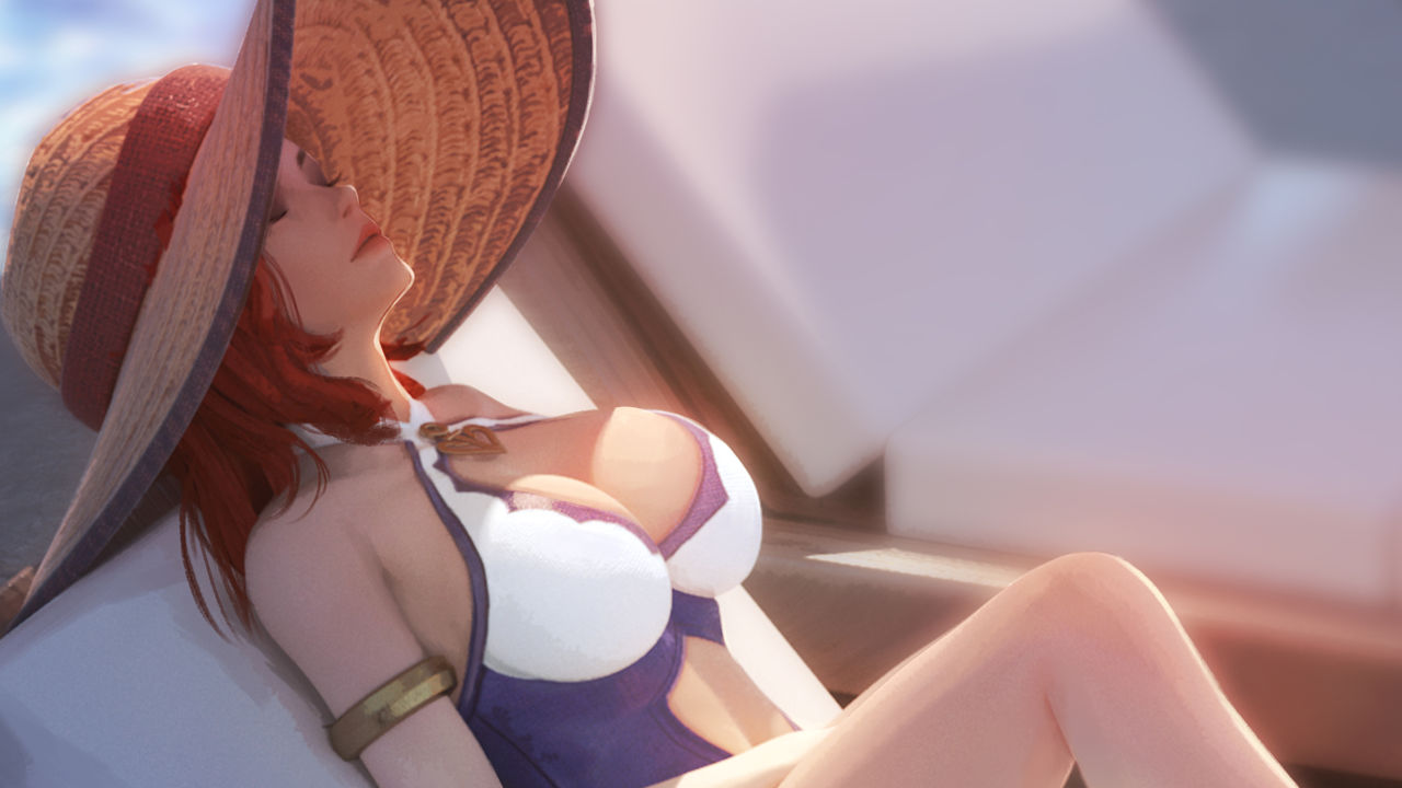 Pool Party Volume 1 - Miss Fortune Textless page 4 full