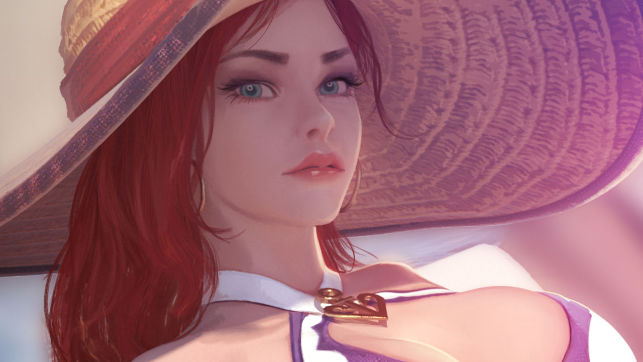 Pool Party Volume 1 - Miss Fortune Textless page 6 full