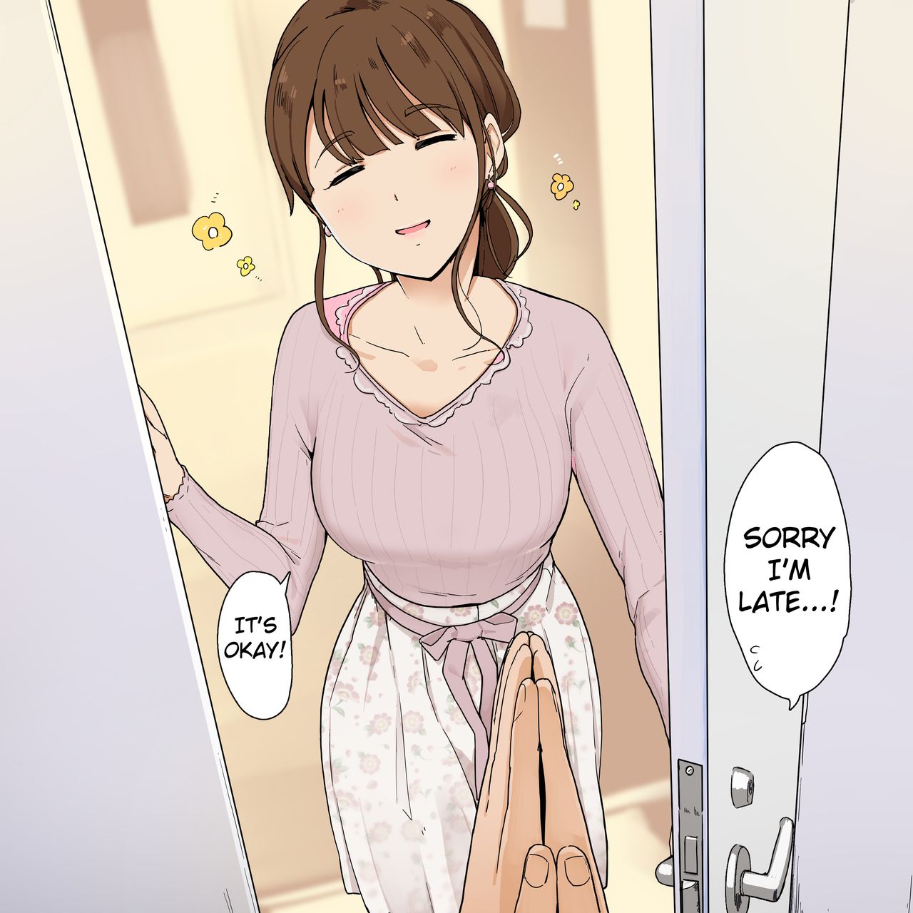Itsumo wa Yasashii Onee-san ni Chikubi wo Semeraretsuzukeru Ohanashi page 1 full
