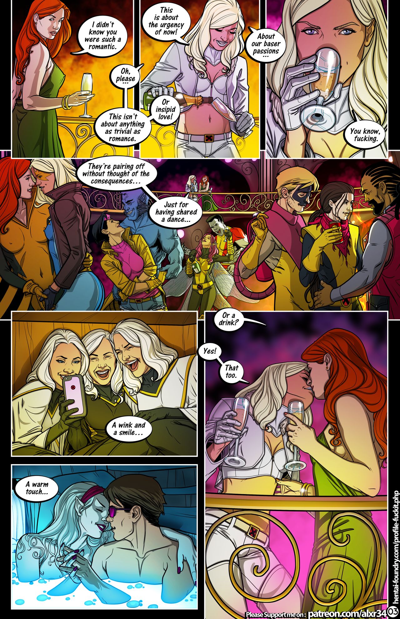 - X-men: Bacchanalia page 5 full