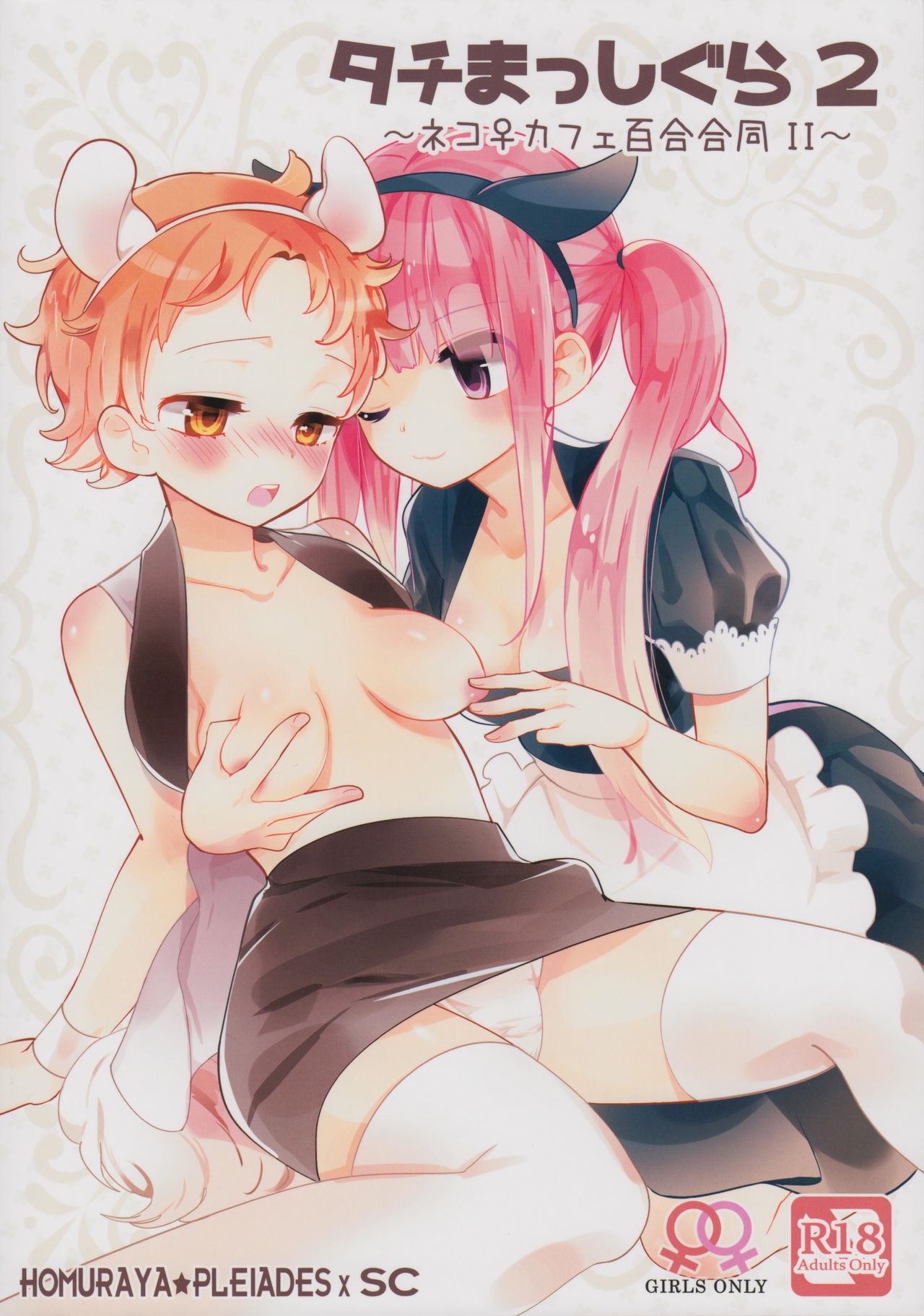 Tachi Masshigura 2 ~Neko Cafe Yuri Goudou II~ | 괴롭히자 전속력으로 2 ~네코 ♀ 카페 백합합동 II~ page 2 full