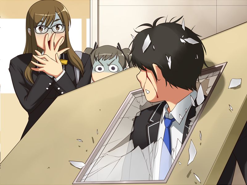 Boku-tachi wa Ikenai Asobi o Oboeteyuku ~Fuuun Soutou Gakuen Flat 2 Kanzenban~ page 7 full